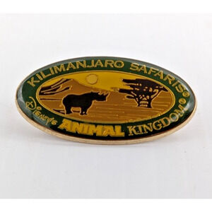 Disney Pin Kilimanjaro Safaris Animal Kingdom Sunset Rhino 2008